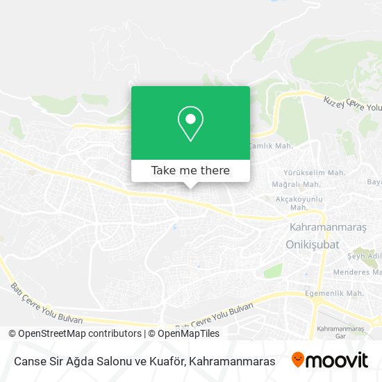 Canse Sir Ağda Salonu ve Kuaför map
