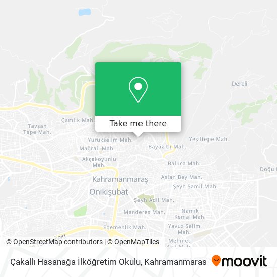 Çakallı Hasanağa İlköğretim Okulu map