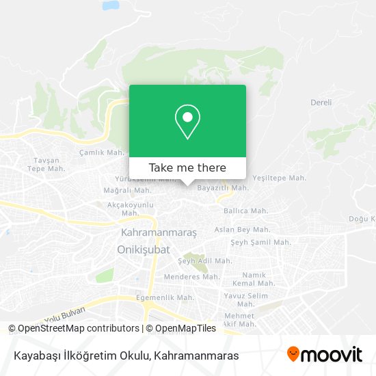 Kayabaşı İlköğretim Okulu map