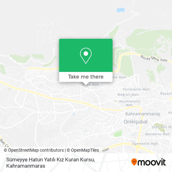 Sümeyye Hatun Yatılı Kız Kuran Kursu map