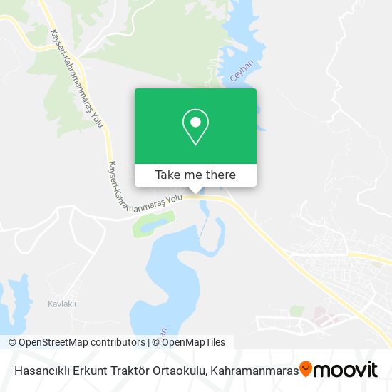 Hasancıklı Erkunt Traktör Ortaokulu map