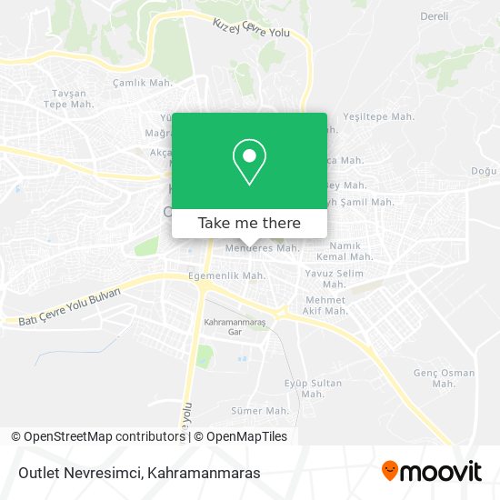 Outlet Nevresimci map