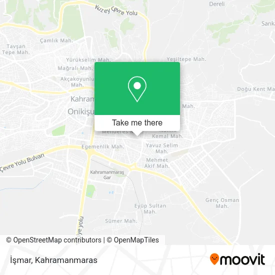 İşmar map