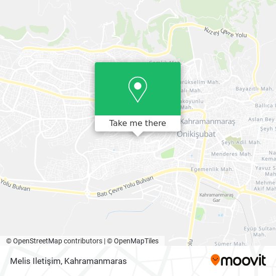 Melis Iletişim map