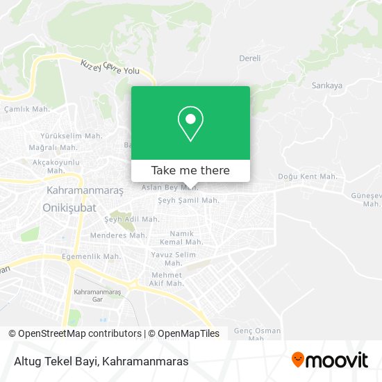 Altug Tekel Bayi map