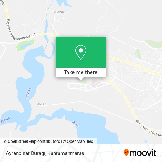 Ayranpınar Durağı map