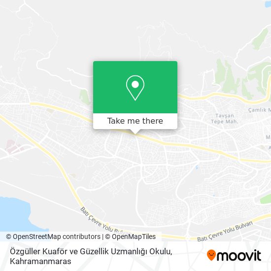 Özgüller Kuaför ve Güzellik Uzmanlığı Okulu map