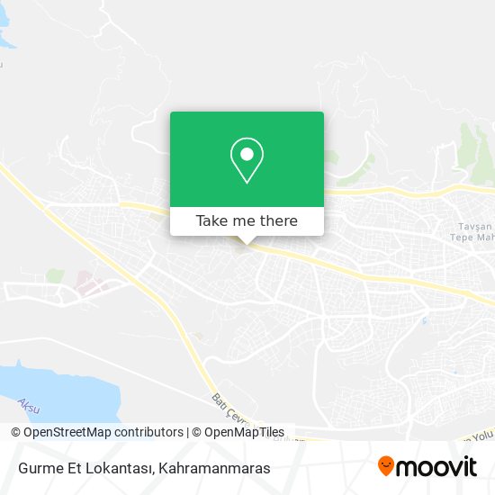 Gurme Et Lokantası map