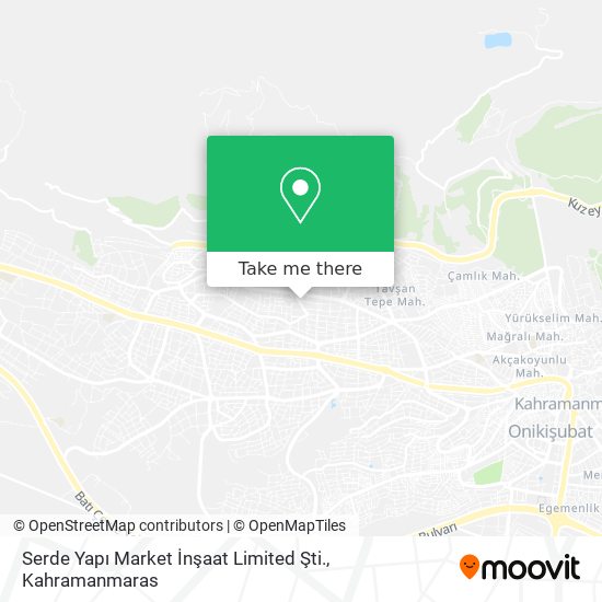 Serde Yapı Market İnşaat Limited Şti. map