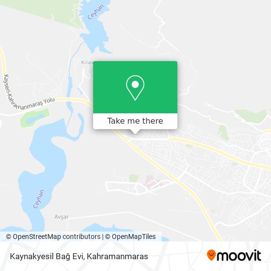 Kaynakyesil Bağ Evi map