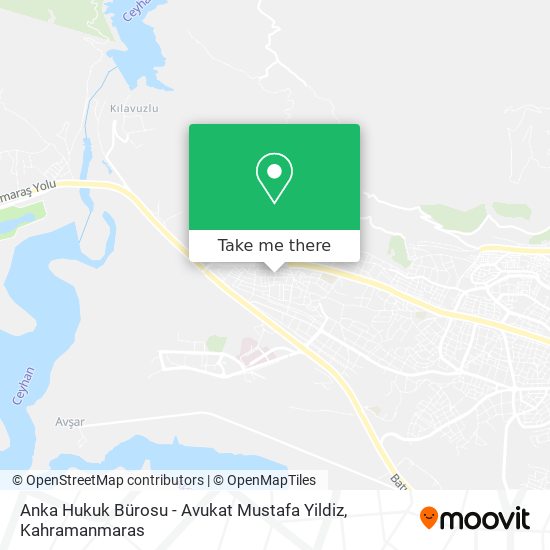 Anka Hukuk Bürosu - Avukat Mustafa Yildiz map
