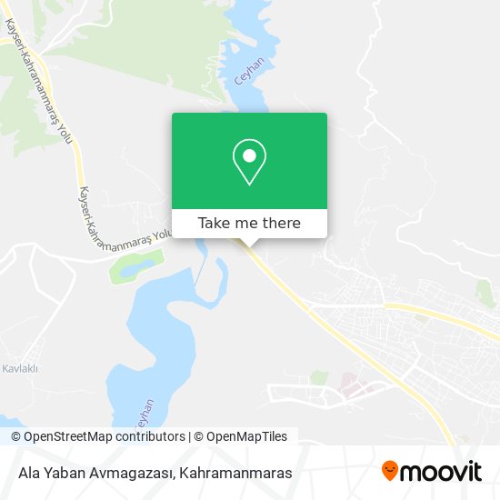 Ala Yaban Avmagazası map