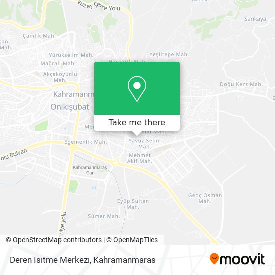 Deren Isıtme Merkezı map