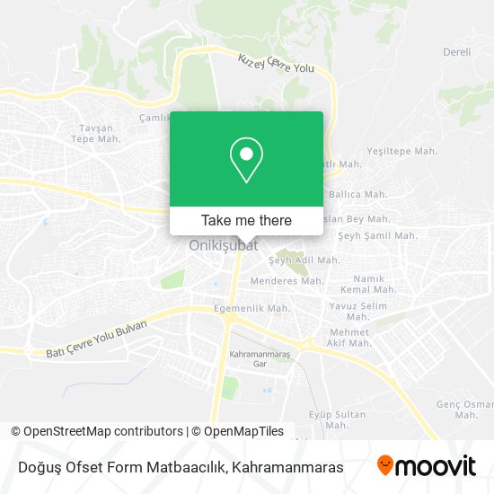 Doğuş Ofset Form Matbaacılık map