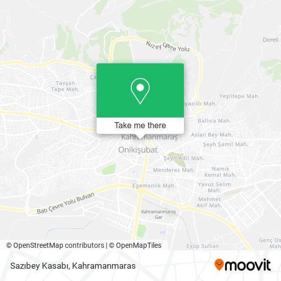 Sazıbey Kasabı map