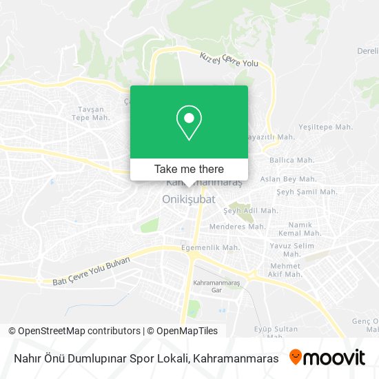 Nahır Önü Dumlupınar Spor Lokali map