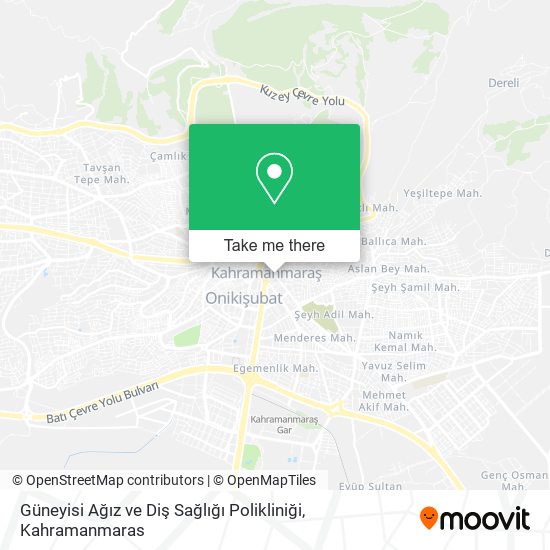 Güneyisi Ağız ve Diş Sağlığı Polikliniği map