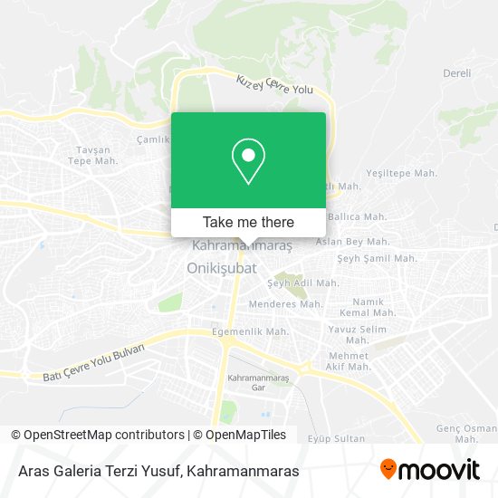 Aras Galeria Terzi Yusuf map