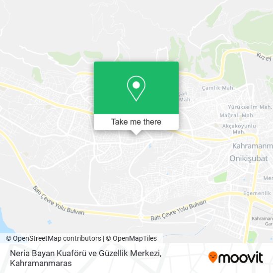 Neria Bayan Kuaförü ve Güzellik Merkezi map