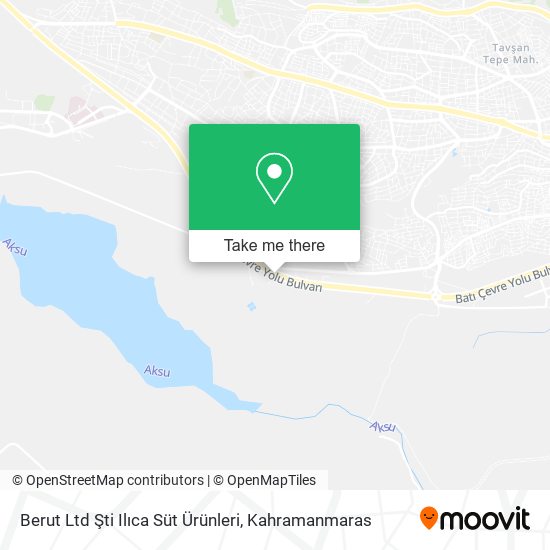 Berut Ltd Şti Ilıca Süt Ürünleri map