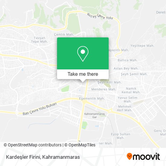 Kardeşler Firini map