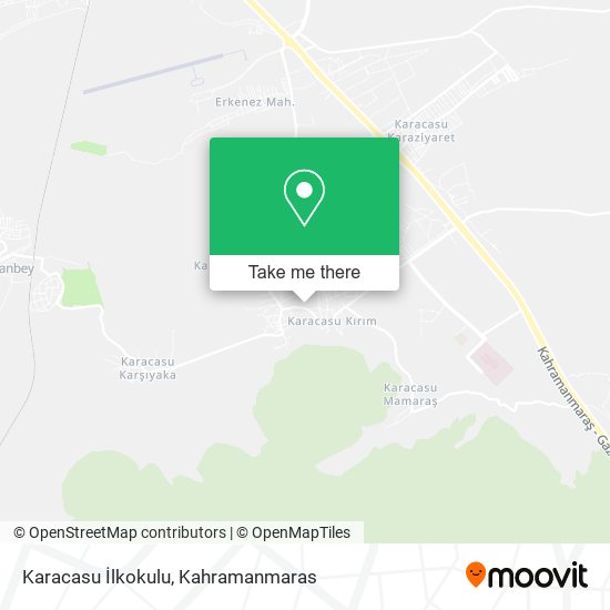 Karacasu İlkokulu map