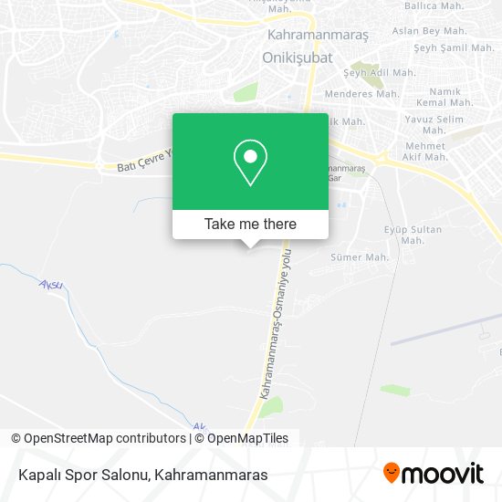 Kapalı Spor Salonu map