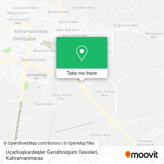 Uçarkuşkardeşler Ğeridönüşüm Tesisleri map