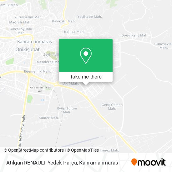 Atılgan RENAULT Yedek Parça map