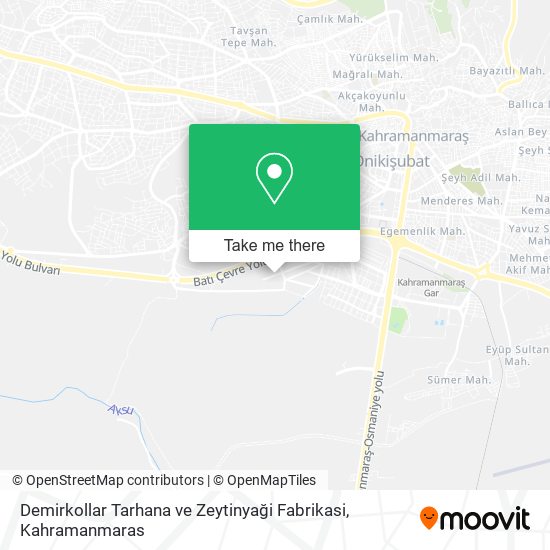 Demirkollar Tarhana ve Zeytinyaği Fabrikasi map