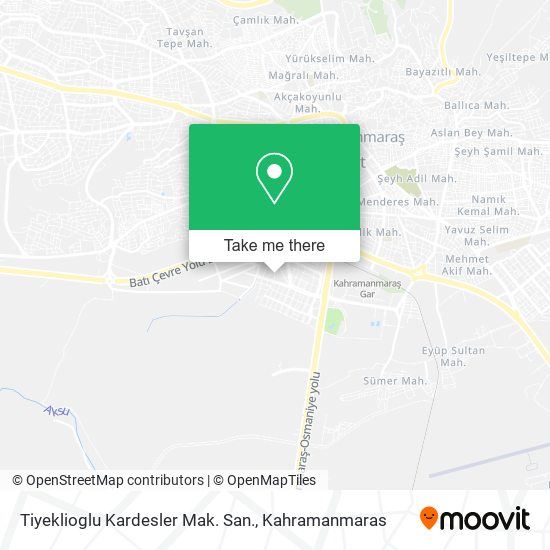 Tiyeklioglu Kardesler Mak. San. map
