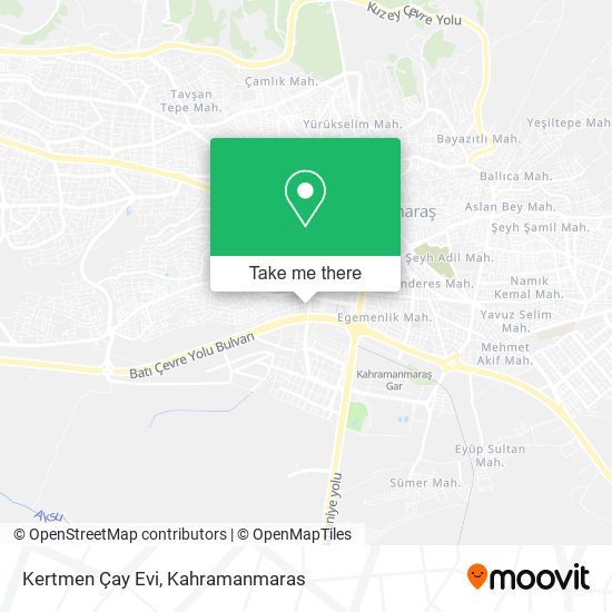 Kertmen Çay Evi map