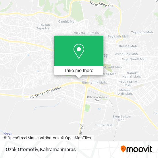 Özak Otomotiv map
