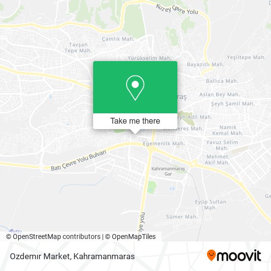 Ozdemır Market map