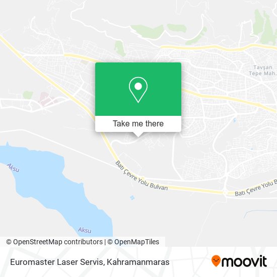 Euromaster Laser Servis map