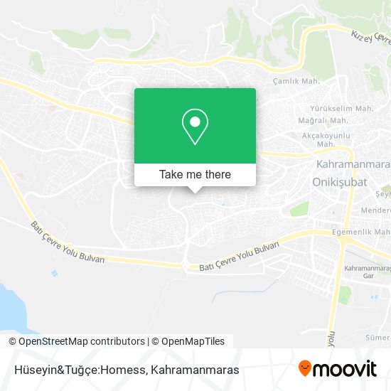 Hüseyin&Tuğçe:Homess map