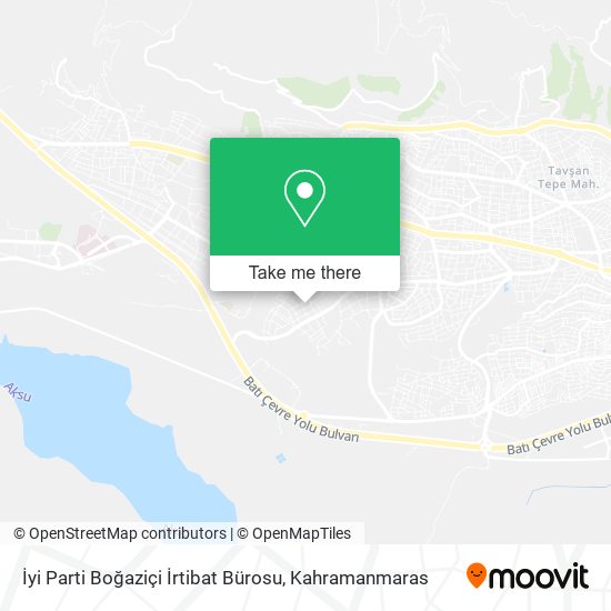 İyi Parti Boğaziçi İrtibat Bürosu map