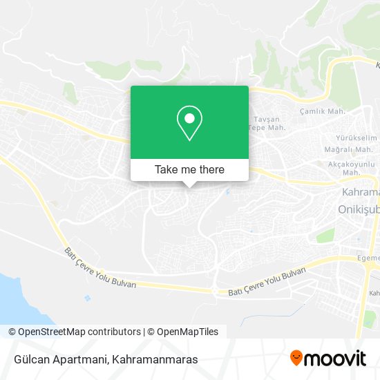 Gülcan Apartmani map
