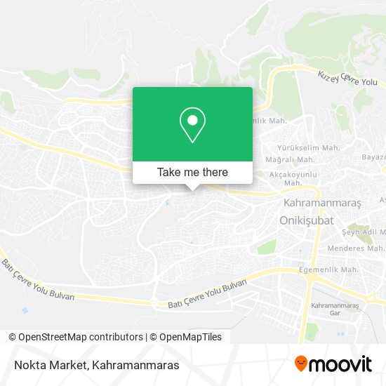 Nokta Market map