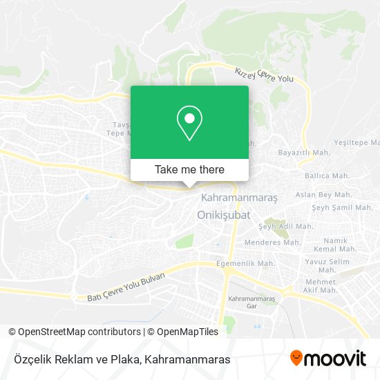 Özçelik Reklam ve Plaka map