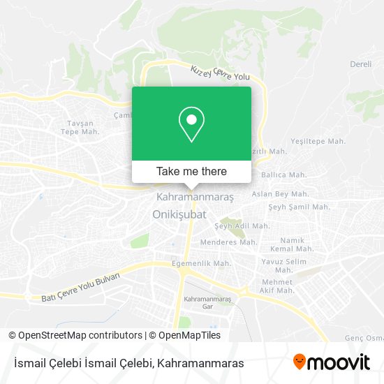 İsmail Çelebi İsmail Çelebi map