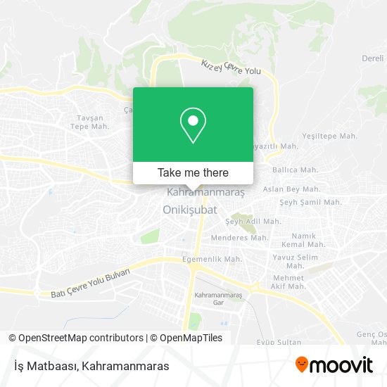 İş Matbaası map