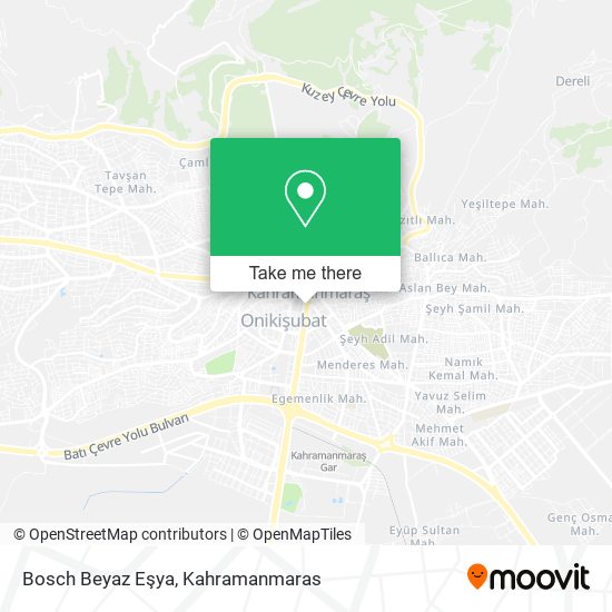 Bosch Beyaz Eşya map