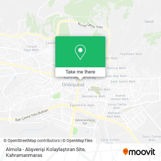 Almola - Alışverişi Kolaylaştıran Site map