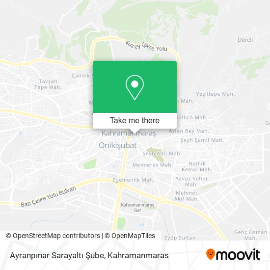 Ayranpınar Sarayaltı Şube map