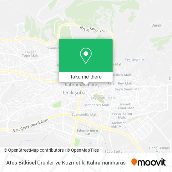 Ateş Bitkisel Ürünler ve Kozmetik map