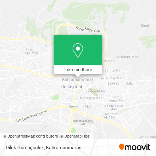 Dilek Gümüşcülük map