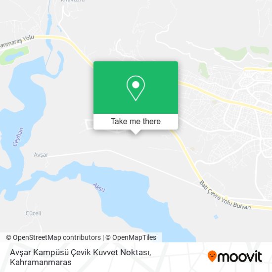 Avşar Kampüsü Çevik Kuvvet Noktası map