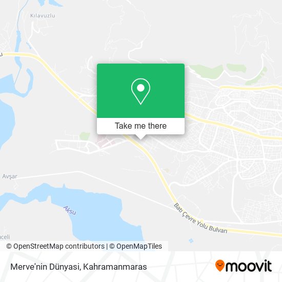 Merve'nin Dünyasi map