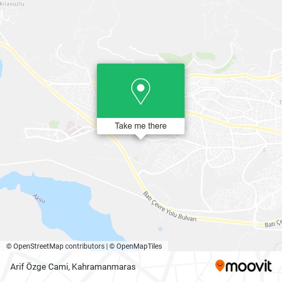 Arif Özge Cami map